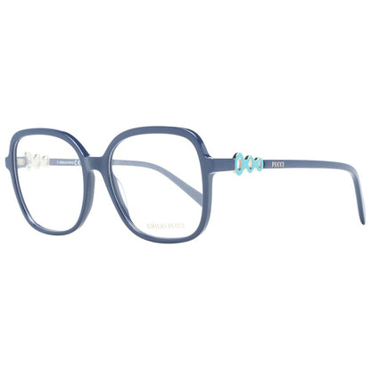 Emilio Pucci Blaue Damen-Brillenfassung
