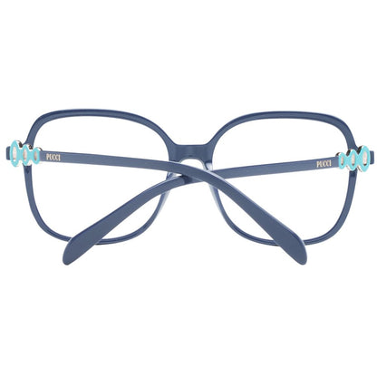 Emilio Pucci Blaue Damen-Brillenfassung