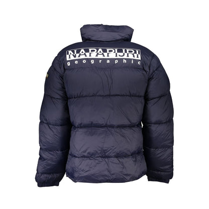 Napapijri – Umweltfreundliche blaue Jacke mit elegantem Design