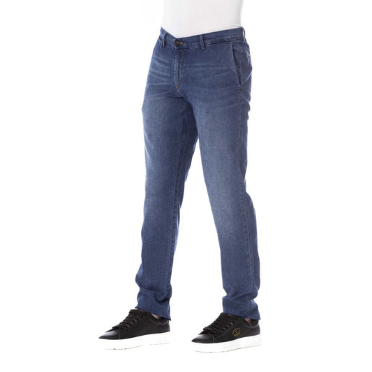 Trussardi Jeans Blau Baumwolle Herren Jeans