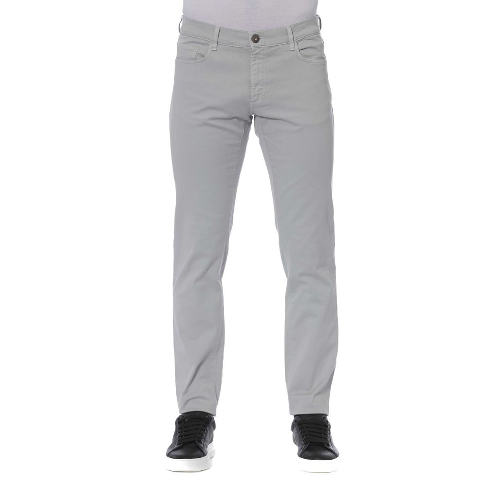 Trussardi Jeans Grau Baumwolle Herren Jeans