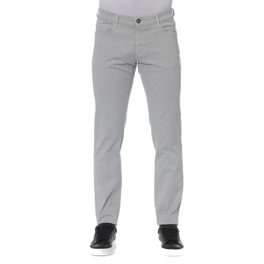 Trussardi Jeans Grau Baumwolle Herren Jeans