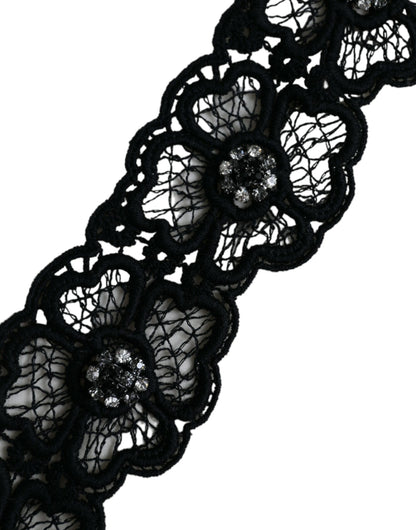 Dolce &amp; Gabbana – Kurzärmliges Oberteil aus Seide mit Spitzenbesatz in Off-White