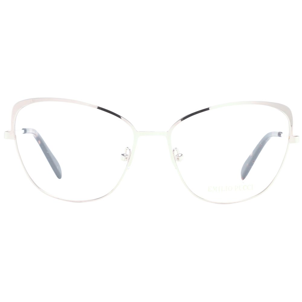 Emilio Pucci Brille (Gestell) aus roségoldfarbenem Metall