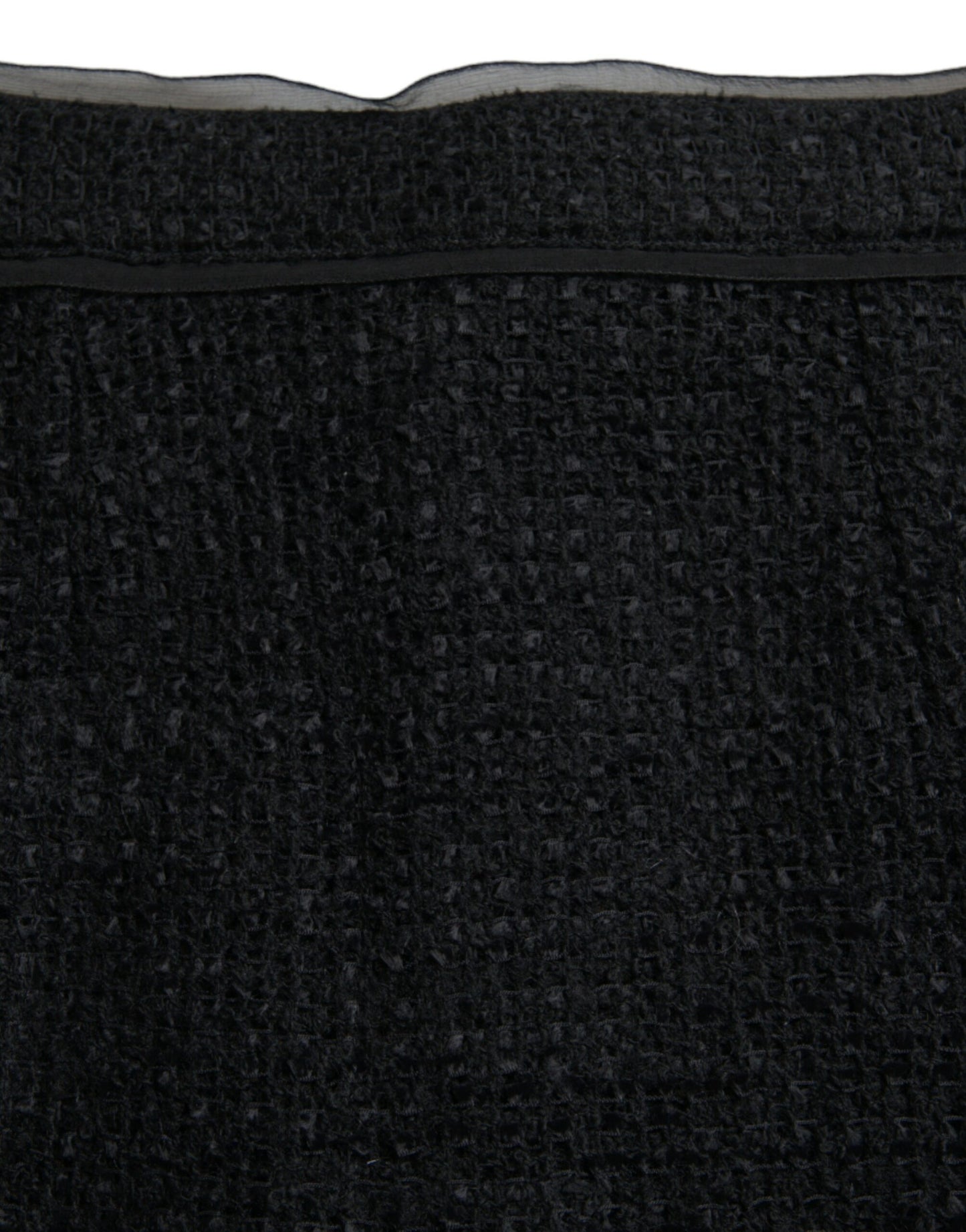 Dolce &amp; Gabbana – Schwarzer Midirock aus Wolle mit hoher Taille und Bleistiftschnitt