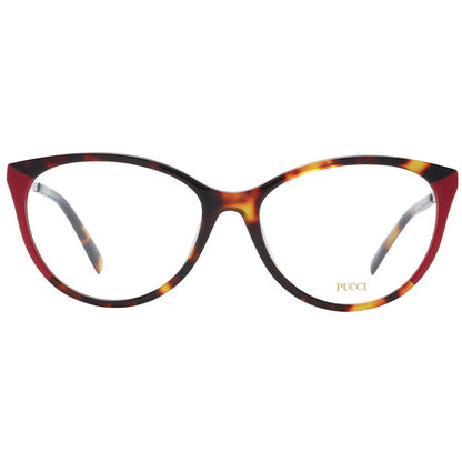 Emilio Pucci Rote Damen-Brillenfassung
