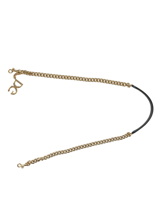 Dolce &amp; Gabbana Brauner Leoparden-Handtaschen-Zubehör-Schultergurt