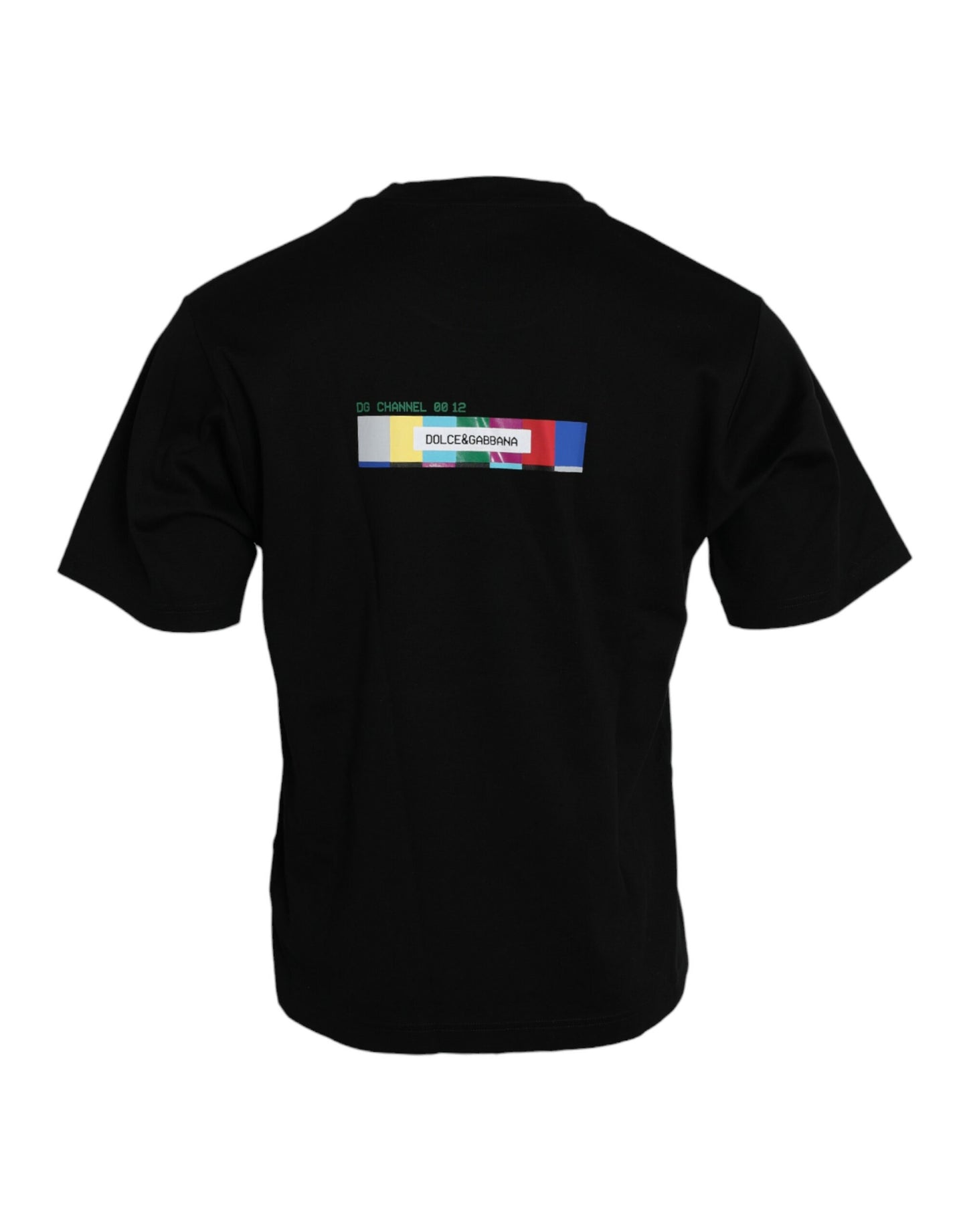 Dolce &amp; Gabbana – Schwarzes T-Shirt mit Rundhalsausschnitt „With Love Always“