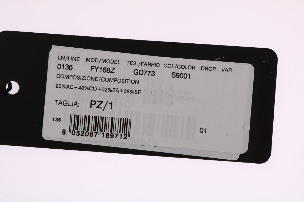 Dolce &amp; Gabbana Haarklammer aus grauer Seide und schwarzer Spitze