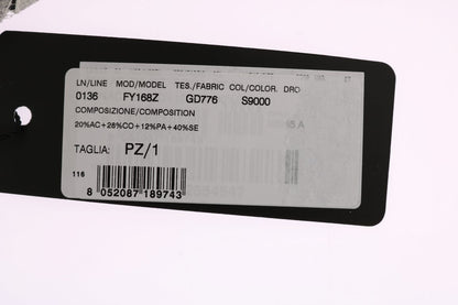 Dolce &amp; Gabbana – Haarklammer mit Blumenspitze und Kristallen in Schwarz und Weiß