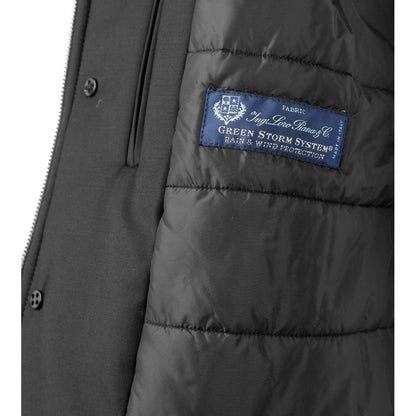 Schwarze Wolljacke für Herren, Made in Italy