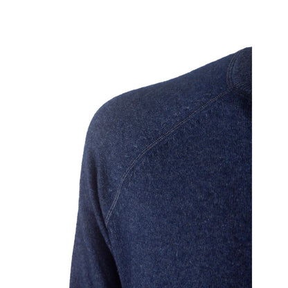 Blauer Herrenpullover aus Kaschmir von Emilio Romanelli