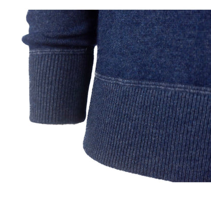Blauer Herrenpullover aus Kaschmir von Emilio Romanelli