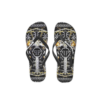Philipp Plein Mehrfarbige Polyester-Flip-Flops für Damen