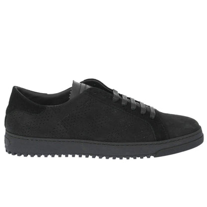 Off-White Damen Sneaker aus schwarzem Kalbsleder
