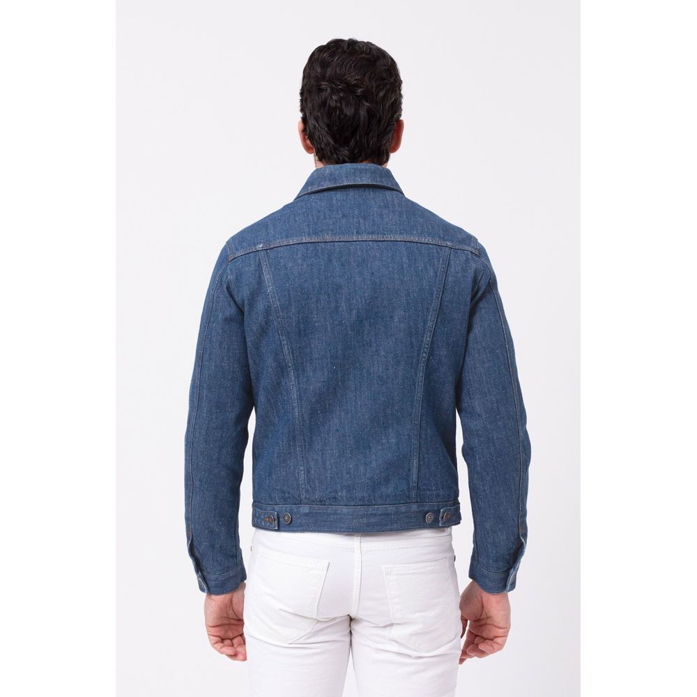 Don The Fuller – Blaue Baumwolljacke für Herren