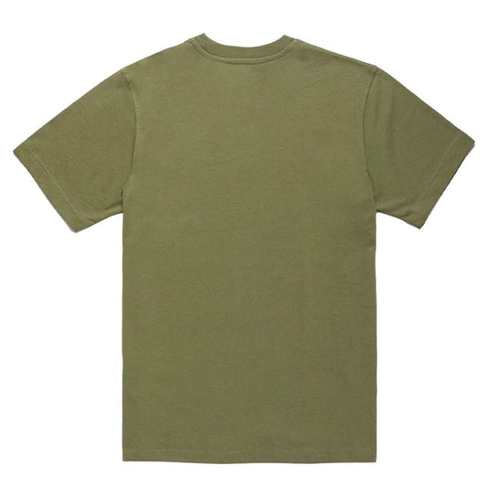 Refrigiwear Army-Baumwoll-T-Shirt mit kontrastierendem Logo