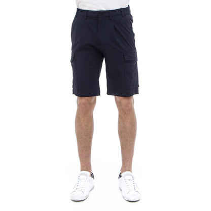 People Of Shibuya – Elegante Bermudashorts aus Stretch-Tech