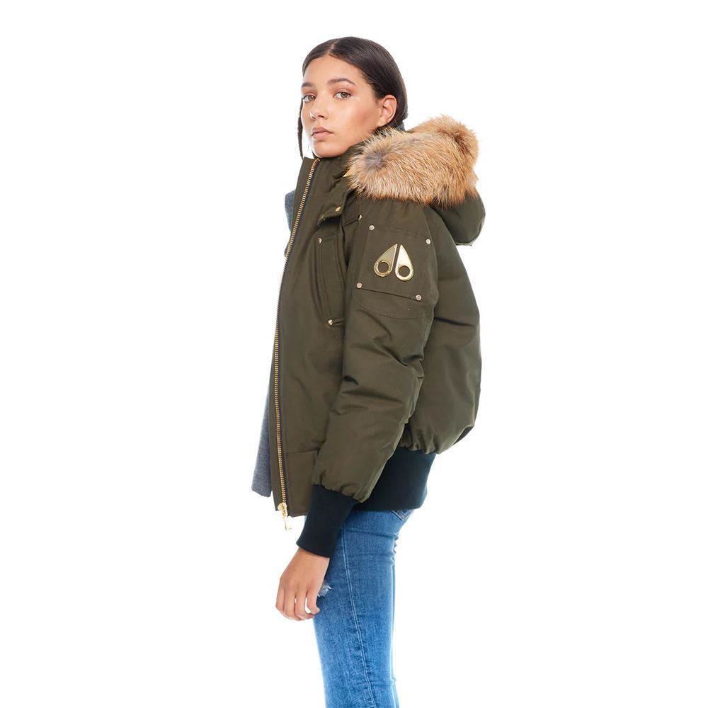 Moose Knuckles Army Nylon Damen Bomberjacke