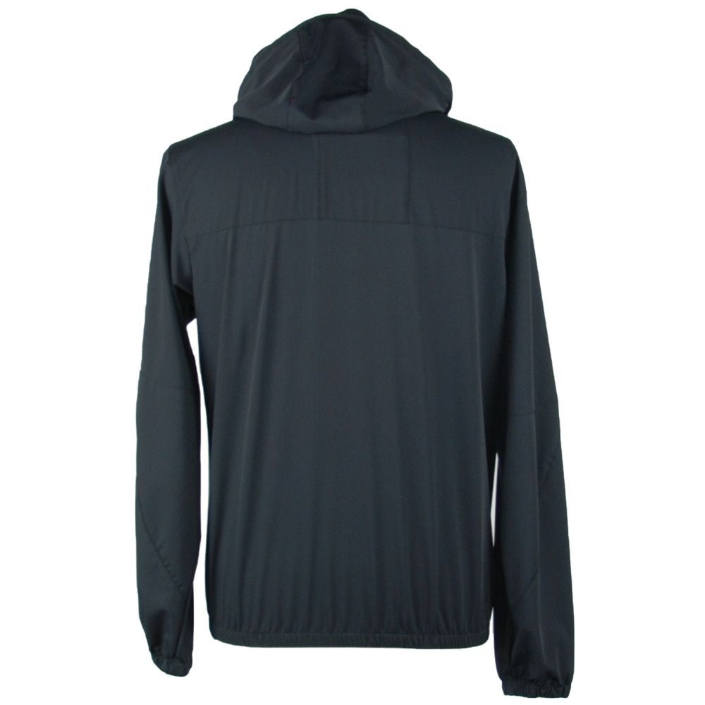 Emilio Romanelli Schwarze Polyester-Herrenjacke