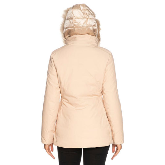 Yes Zee Beige Polyamid Damenjacke