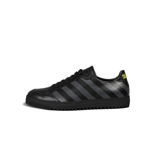 Off-White Damen Sneaker aus schwarzem Kalbsleder