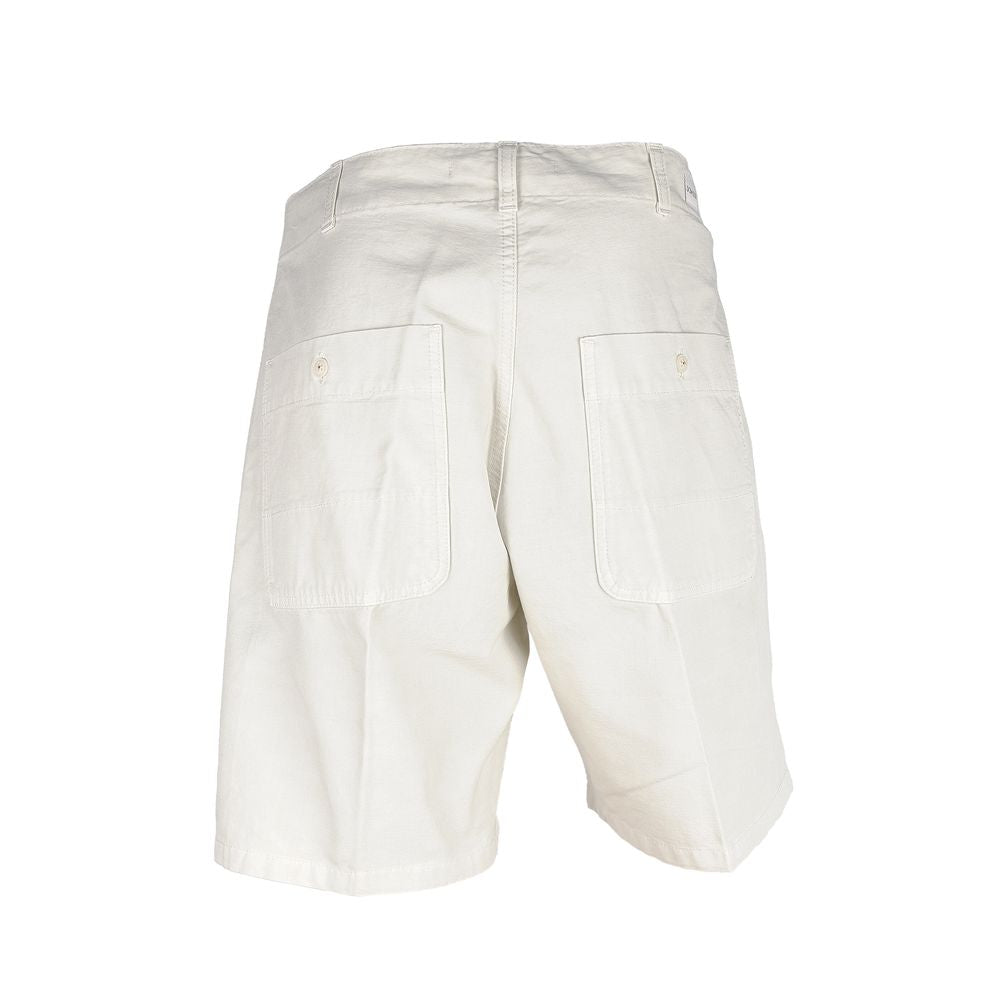 Don The Fuller Herren-Bermudashorts aus weißer Baumwolle