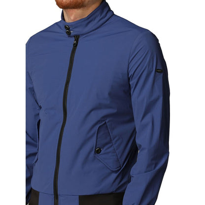 Refrigiwear Blaue Polyamid-Bomberjacke für Herren