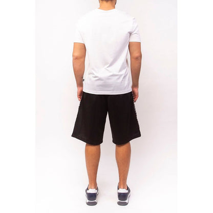 Bikkembergs Sleek Anniversary gestreifte Bermudashorts