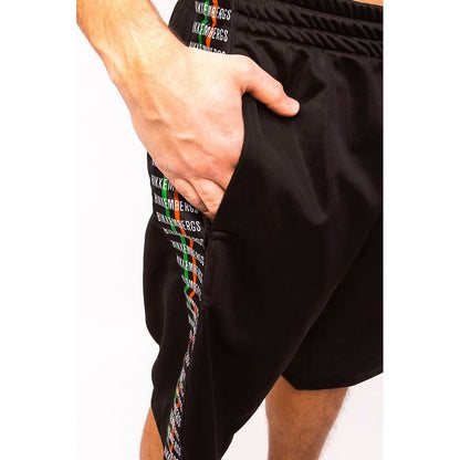 Bikkembergs Sleek Anniversary gestreifte Bermudashorts