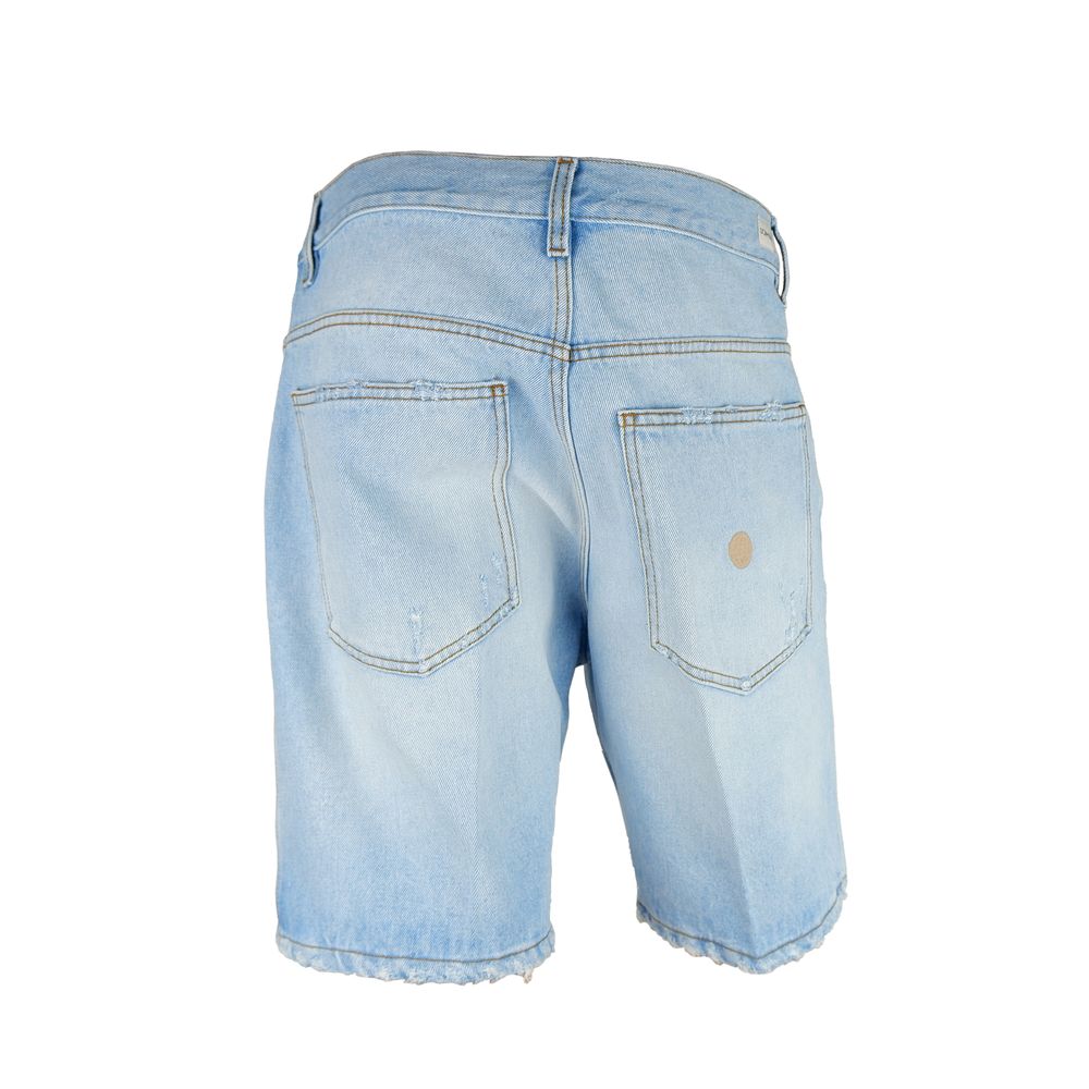 Don The Fuller Herren-Bermudashorts aus blauer Baumwolle