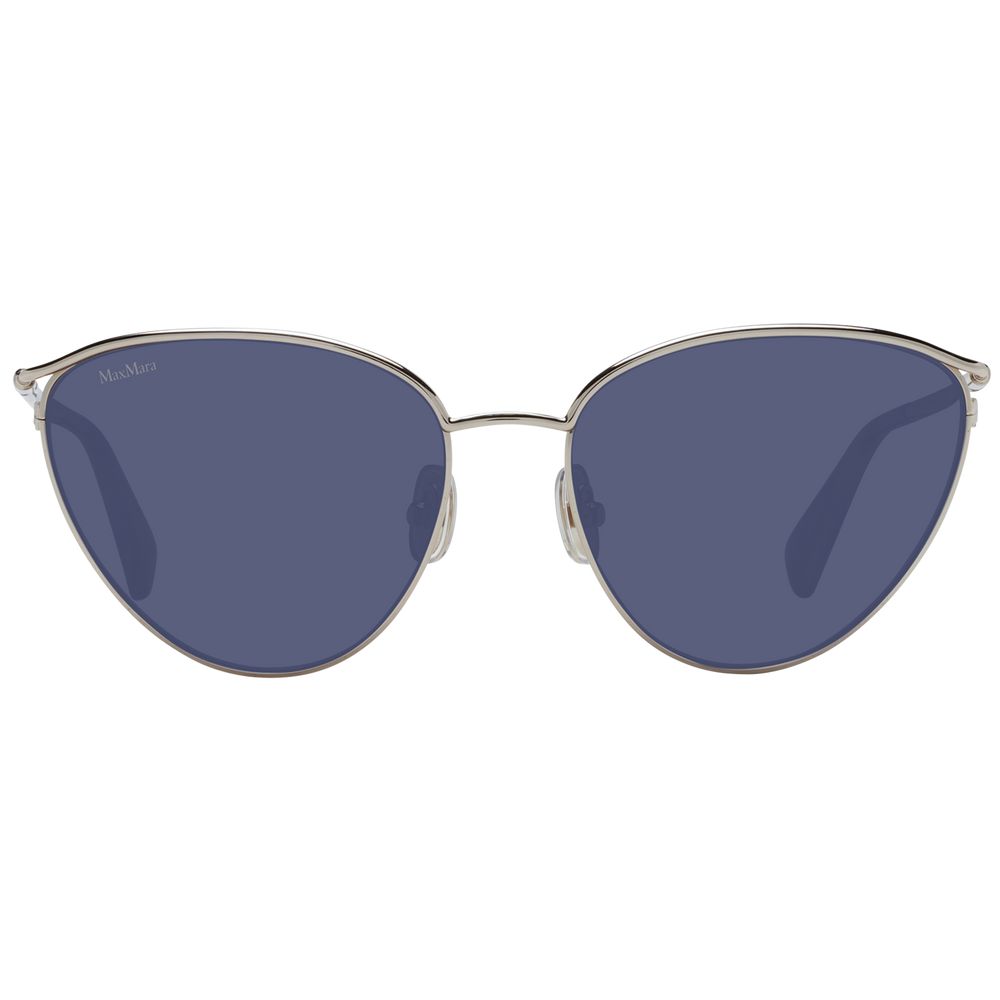 Max Mara Silberne Damen-Sonnenbrille