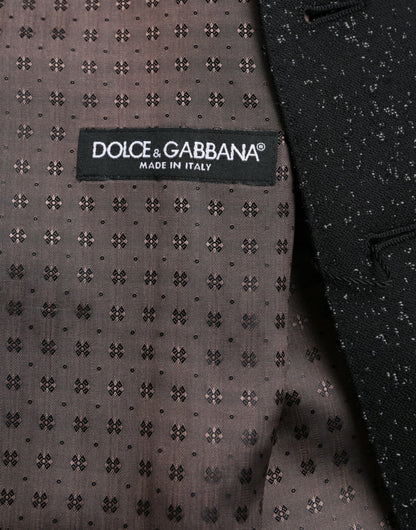 Dolce &amp; Gabbana Schwarz Braun Seidenweste Kleid Formale Weste