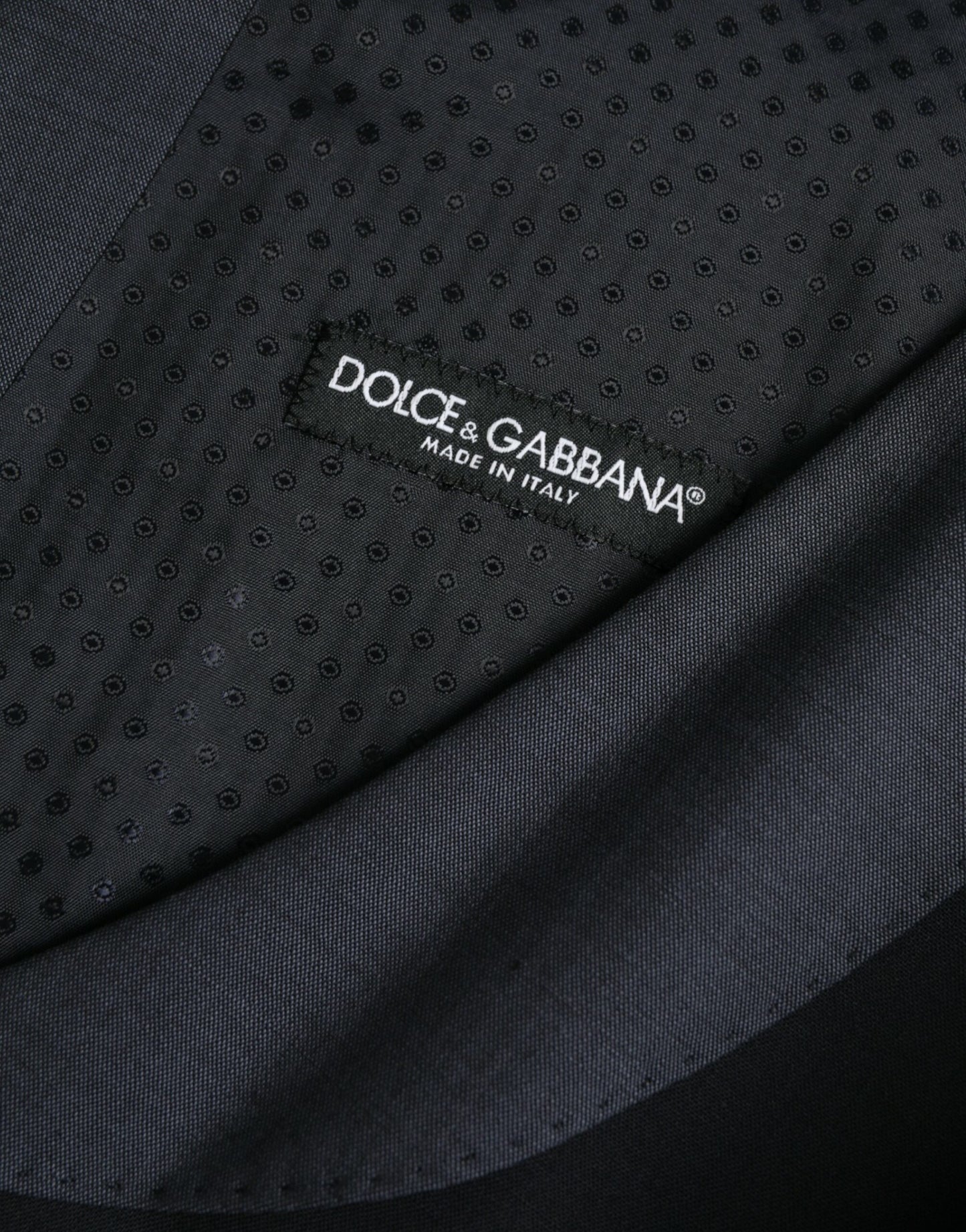 Dolce &amp; Gabbana Schwarze Wollweste, formelle Weste