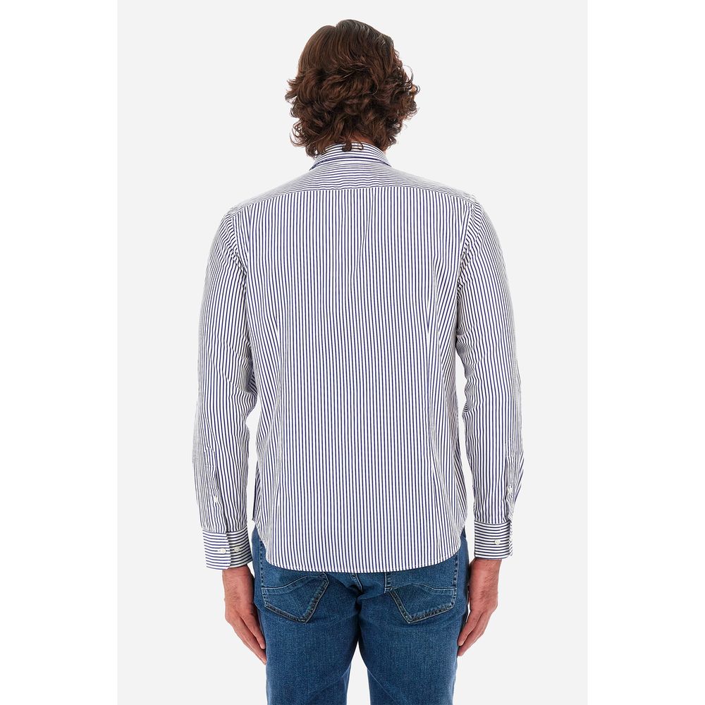 Weißes Baumwollhemd von La Martina