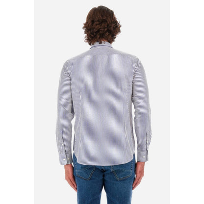 Weißes Baumwollhemd von La Martina