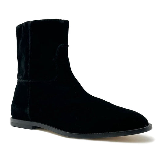 Off-White Damen-Stiefelette aus schwarzem Kalbsleder