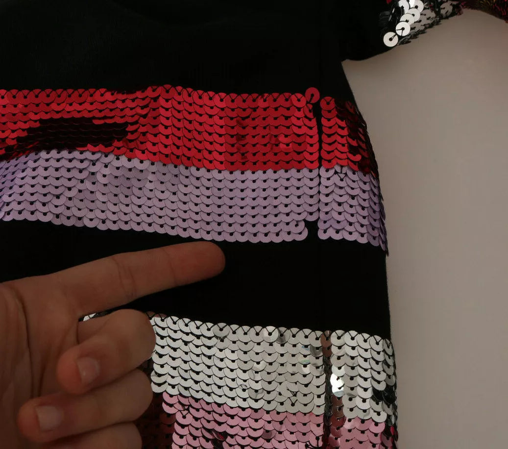 Dolce &amp; Gabbana DG Pailletten-Kapuzenpullover