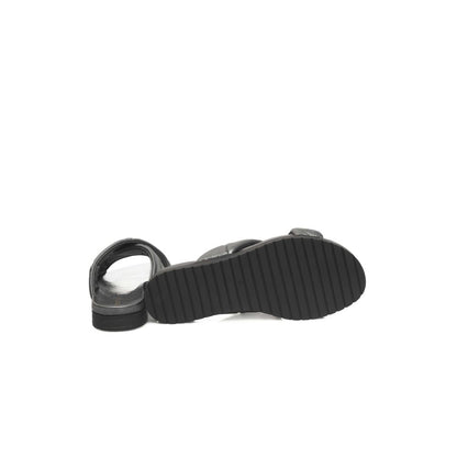 صندل شيروتي 1881 من جلد الحمل باللون الرمادي للنساء