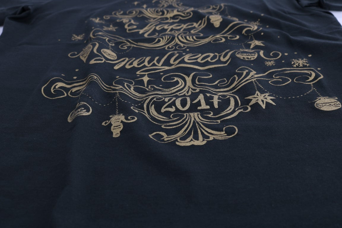 Dolce &amp; Gabbana Grünes Baumwoll-T-Shirt mit Motiv 2017