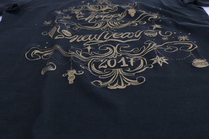 Dolce &amp; Gabbana Grünes Baumwoll-T-Shirt mit Motiv 2017