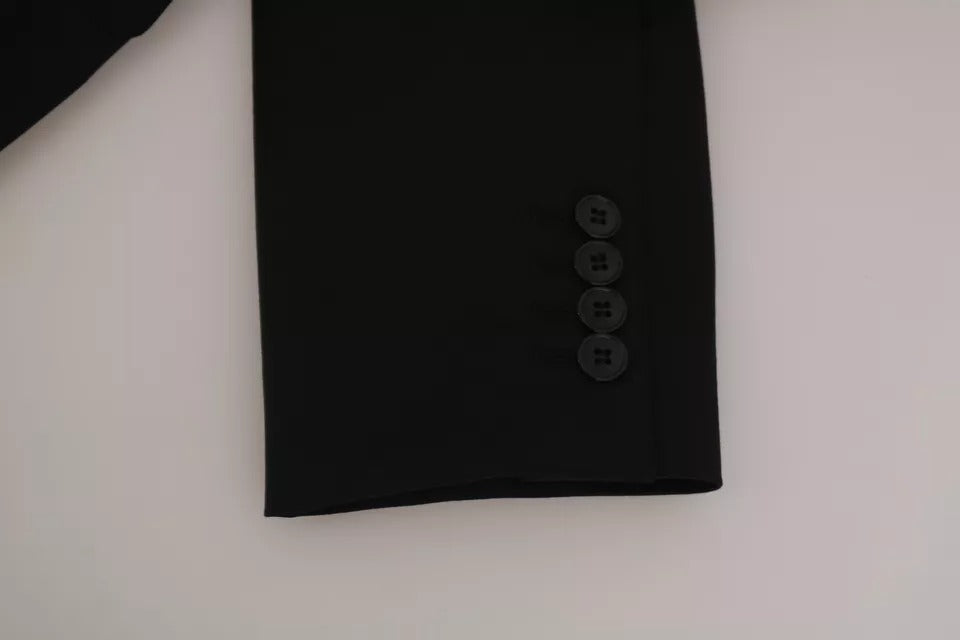 جاكيت ومعطف بليزر أسود ضيق من دولتشي آند غابانا مارتيني