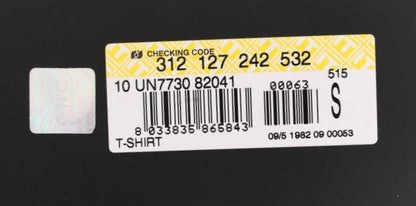 تي شيرت قطني بفتحة رقبة على شكل حرف V باللون الأرجواني من كوستوم ناشيونال