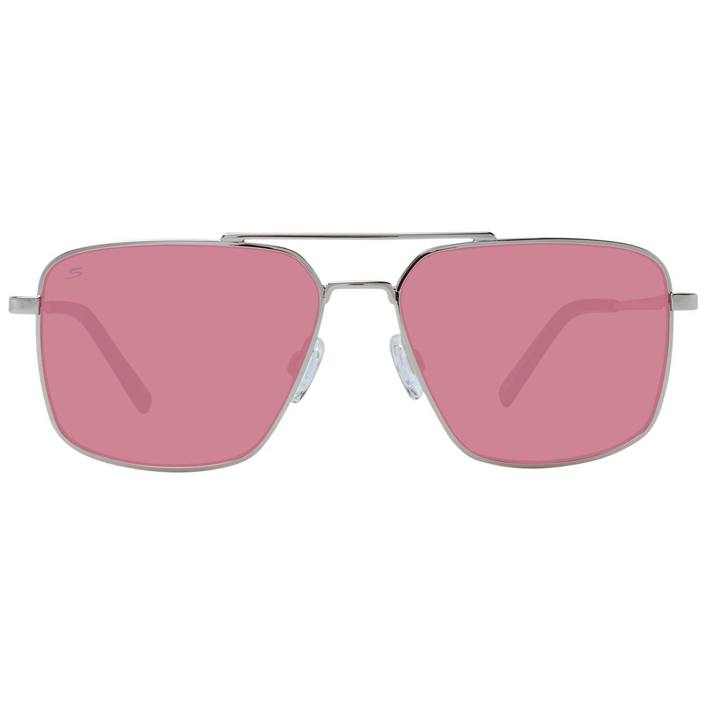 Serengeti Silberne Herren-Sonnenbrille