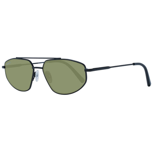 Serengeti Schwarze Herren-Sonnenbrille