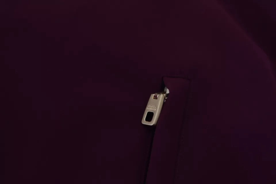 سترة دولتشي آند غابانا متعددة الألوان من الفيسكوز بسحاب كامل