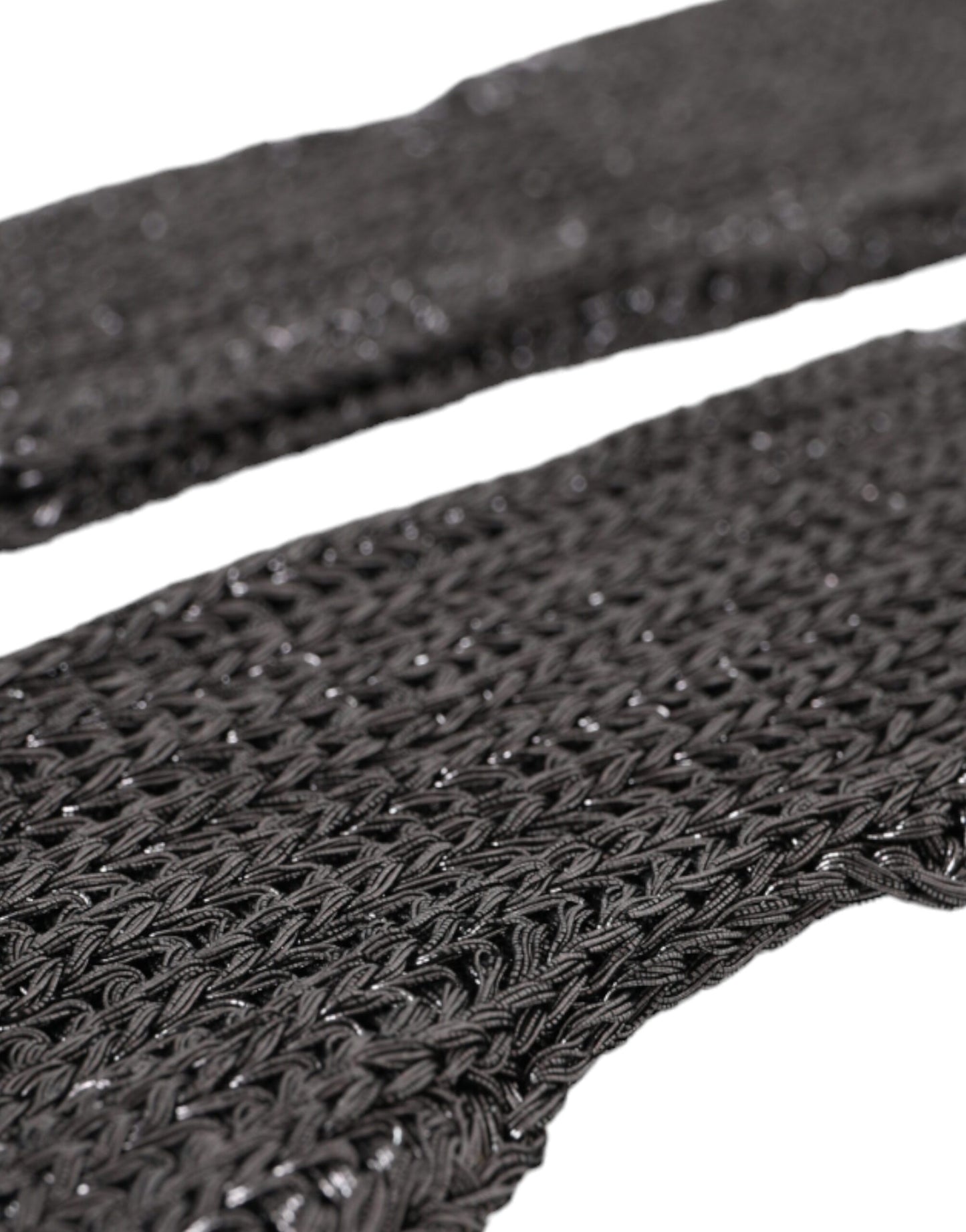 Dolce &amp; Gabbana – Fingerlose Handschuhe aus grauer Viskose