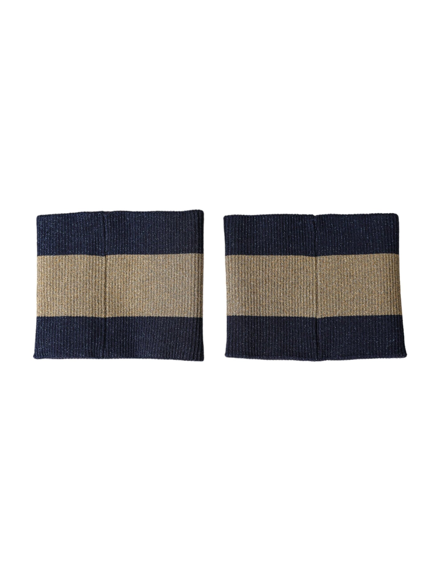 Dolce &amp; Gabbana Schwarz-Gold-Logo-Stern 84 Viskose-Armband