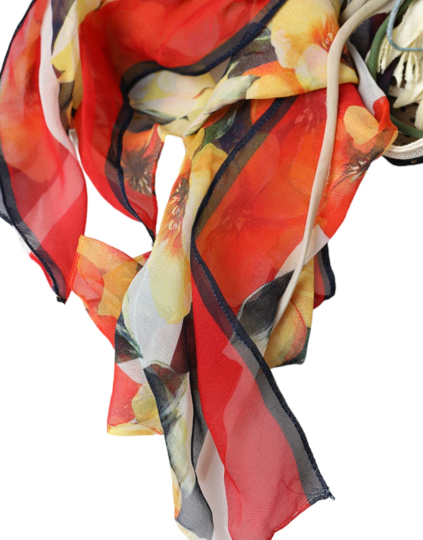 Dolce &amp; Gabbana – Mehrfarbiger Fantasy-Schlapphut mit breiter Krempe