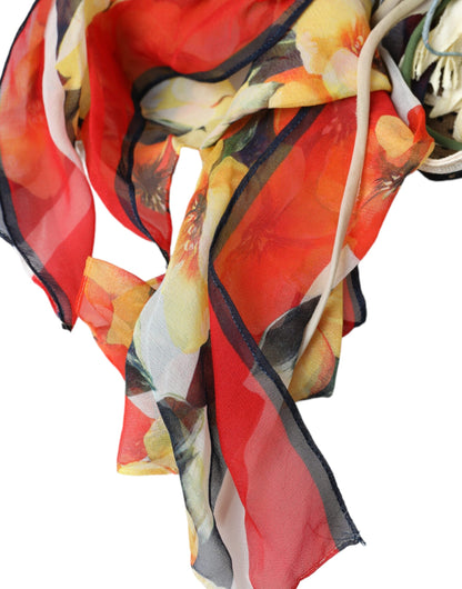 Dolce &amp; Gabbana – Mehrfarbiger Fantasy-Schlapphut mit breiter Krempe